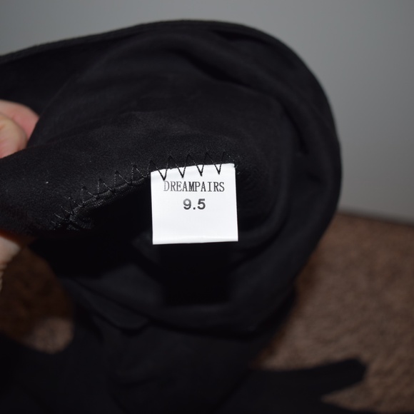 Knee High Suede Boots with Heel - Picture 8 of 8